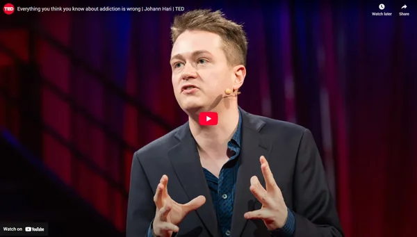 Everything you think you know about addiction is wrong - Johann Hari